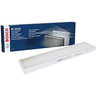 Bosch M2018 standardní interiérový filtr filtruje pyl a prach náhradní filtr pro lepší kvalitu vzduchu v interiéru vozidla Bosch M2018 standardní interiérový filtr filtruje pyl a prach náhradní filtr pro lepší kvalitu vzduchu v interiéru vozidla