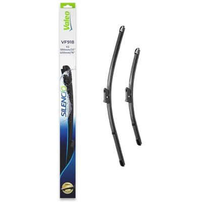 Valeo Sada Silencio se 2 plochými stěrači VF918 přední 550 mm / 400 mm originální náhrada 577918 Valeo Sada Silencio se 2 plochými stěrači VF918 přední 550 mm / 400 mm originální náhrada 577918