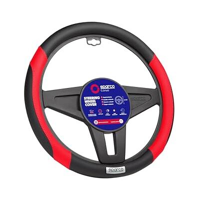 Sparco Steering Wheel Cover C1113 BLACK/GREY UNIVERSAL CAR Sparco Steering Wheel Cover C1113 BLACK/GREY UNIVERSAL CAR