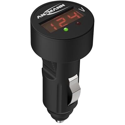 Ansmann Power Check 12V/24V Měřič napětí LED tester autobaterií Ansmann Power Check 12V/24V Měřič napětí LED tester autobaterií