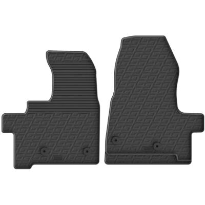 Gledring Satz Gummimatten kompatibel mit Ford Transit Custom Furgon/Kombi 2018-2022 (Automatik) (G Profil 2-teilig + Montage-clips) Gledring Satz Gummimatten kompatibel mit Ford Transit Custom Furgon/Kombi 2018-2022 (Automatik) (G Profil 2-teilig + Montage-clips)
