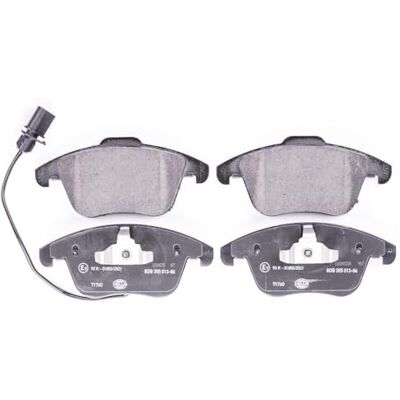 HELLA 8DB 355 013-861 Brzdová obložení s výstražným kontaktem T1760 pro mj. Audi HELLA 8DB 355 013-861 Brzdová obložení s výstražným kontaktem T1760 pro mj. Audi