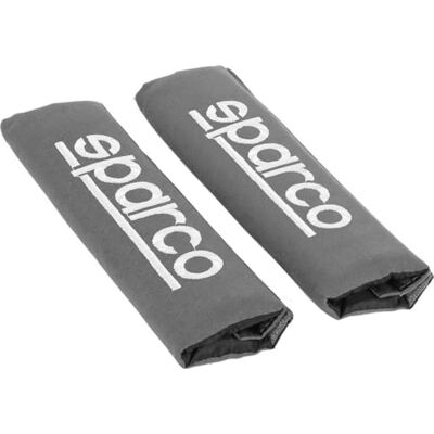 Sparco SPC1204GR Seat Belt Padding Protector Car Gray, 2 Units, Grigio Sparco SPC1204GR Seat Belt Padding Protector Car Gray, 2 Units, Grigio