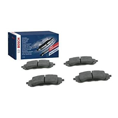 Bosch BP1709 přední brzdové destičky do auta kvalita pro tiché brzdy s minimálním množstvím prachu certifikace ECE-R90 bez mědi 1 sada se 4 brzdovými destičkami s příslušenstvím Bosch BP1709 přední brzdové destičky do auta kvalita pro tiché brzdy s minimálním množstvím prachu certifikace ECE-R90 bez mědi 1 sada se 4 brzdovými destičkami s příslušenstvím