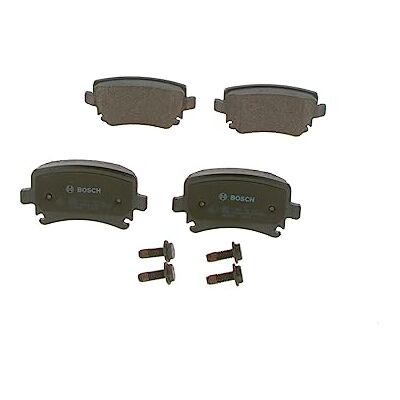 Bosch BP937 Auto Bremsbeläge hinten -Qualität für leises Bremsen mit wenig Staub ECE-R90 zertifiziert kupferfrei 1 Set mit 4 Bremsbelägen Mit Zubehör Bosch BP937 Auto Bremsbeläge hinten -Qualität für leises Bremsen mit wenig Staub ECE-R90 zertifiziert kupferfrei 1 Set mit 4 Bremsbelägen Mit Zubehör