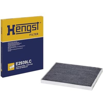 Hengst Interiérový filtr E2939LC vzduchový filtr do interiéru s aktivním uhlím filtruje prach, pyl a pachy pro alergiky Pro čistý čerstvý vzduch v autě příslušenství pro automotive Hengst Interiérový filtr E2939LC vzduchový filtr do interiéru s aktivním uhlím filtruje prach, pyl a pachy pro alergiky Pro čistý čerstvý vzduch v autě příslušenství pro automotive