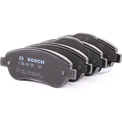 Bosch BP1287 Auto Bremsbeläge vorne -Qualität für leises Bremsen mit wenig Staub ECE-R90 zertifiziert kupferfrei 1 Set mit 4 Bremsbelägen Mit Zubehör Bosch BP1287 Auto Bremsbeläge vorne -Qualität für leises Bremsen mit wenig Staub ECE-R90 zertifiziert kupferfrei 1 Set mit 4 Bremsbelägen Mit Zubehör