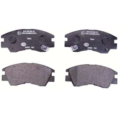 HELLA 8DB 355 005-781 Bremsbeläge mit akustischer Verschleißwarnung T0044 für u.a. MITSUBISHI HELLA 8DB 355 005-781 Bremsbeläge mit akustischer Verschleißwarnung T0044 für u.a. MITSUBISHI