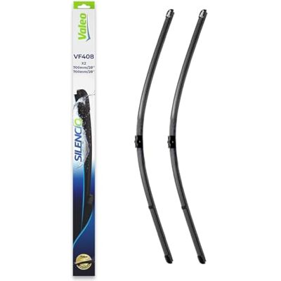 Valeo Sada Silencio se 2 plochými stěrači VF408 přední 700 mm / 700 mm originální náhrada 574317 Valeo Sada Silencio se 2 plochými stěrači VF408 přední 700 mm / 700 mm originální náhrada 574317