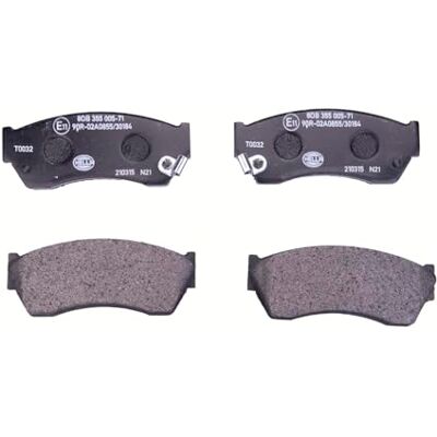 HELLA PAGID 8DB 355 005-711 Bremsbelagsatz T0032 Dicke/Stärke: 15mm Bremssystem: Sumitomo mit akustischer Verschleißwarnung für u.a. CHEVROLET / GEO / HOLDEN / SUBARU HELLA PAGID 8DB 355 005-711 Bremsbelagsatz T0032 Dicke/Stärke: 15mm Bremssystem: Sumitomo mit akustischer Verschleißwarnung für u.a. CHEVROLET / GEO / HOLDEN / SUBARU