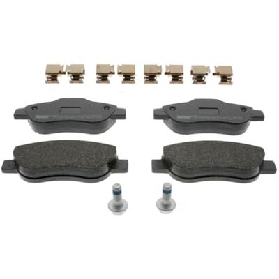 Ferodo FDB1652 Bremsbelagsatz Bremsbeläge Vorne mit Zubehör Kompatibel mit FIAT PANDA 169 Ferodo FDB1652 Bremsbelagsatz Bremsbeläge Vorne mit Zubehör Kompatibel mit FIAT PANDA 169