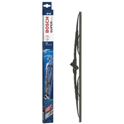 Bosch Stěrače Super Plus SP19, délka: 475 mm − jednotlivé stěrače pro čelní sklo pouze pro vozidla s pravostranným řízením (UK) Bosch Stěrače Super Plus SP19, délka: 475 mm − jednotlivé stěrače pro čelní sklo pouze pro vozidla s pravostranným řízením (UK)
