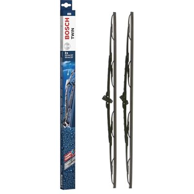 Bosch Stěrače Twin 650, délka: 650 mm/650 mm – sada pro čelní sklo Bosch Stěrače Twin 650, délka: 650 mm/650 mm – sada pro čelní sklo