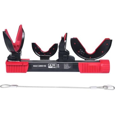 KS Tools 500. 8625 sada pružinových napínáků, 6dílná, max. zatížení 1800 kg KS Tools 500. 8625 sada pružinových napínáků, 6dílná, max. zatížení 1800 kg