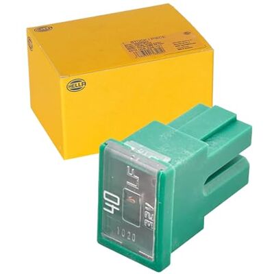 HELLA 8JS 740 026-021 pojistka pojistka bloku PAL série 1-40A zelená množství: 1 HELLA 8JS 740 026-021 pojistka pojistka bloku PAL série 1-40A zelená množství: 1