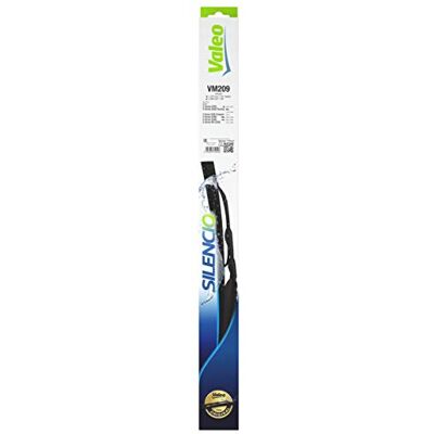 Valeo Sada Silencio se 2 aerodynamickými konvenčními listy stěrače se spoilerem VM209 vpředu 575 mm / 500 mm 574254 Valeo Sada Silencio se 2 aerodynamickými konvenčními listy stěrače se spoilerem VM209 vpředu 575 mm / 500 mm 574254