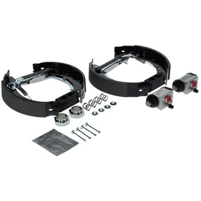 Bosch KS605 Kit Super Pro hintere Trommelbremsenset ein vormontiertes Set, zwei Radbremszylinder, vier Bremsbacken Bosch KS605 Kit Super Pro hintere Trommelbremsenset ein vormontiertes Set, zwei Radbremszylinder, vier Bremsbacken