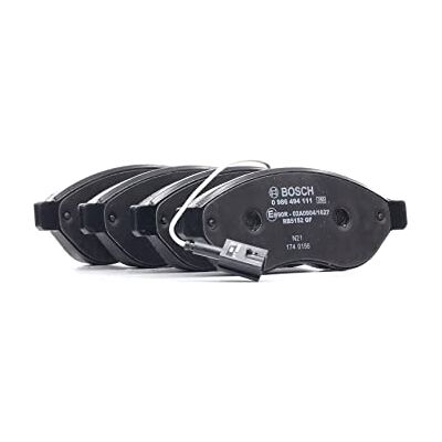 Bosch BP1021 Auto Bremsbeläge vorne -Qualität für weniger Bremsgeräusche und Bremsstaub ECE-R90 zertifiziert kupferfrei 1 Set mit 4 Bremsbelägen Mit Zubehör Bosch BP1021 Auto Bremsbeläge vorne -Qualität für weniger Bremsgeräusche und Bremsstaub ECE-R90 zertifiziert kupferfrei 1 Set mit 4 Bremsbelägen Mit Zubehör
