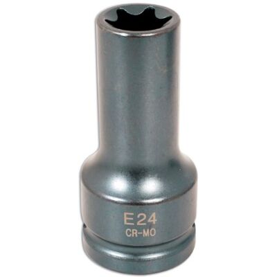Laser 4562 Kraftsteckschlüsseleinsatz, E24, 3/4 Zoll Antrieb Laser 4562 Kraftsteckschlüsseleinsatz, E24, 3/4 Zoll Antrieb
