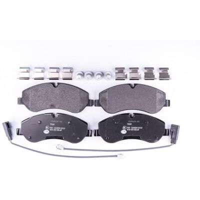 HELLA 8DB 355 020-691 Brzdová obložení vč. výstražného kontaktu T2269 pro mj. FORD HELLA 8DB 355 020-691 Brzdová obložení vč. výstražného kontaktu T2269 pro mj. FORD