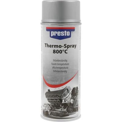 Presto 428719 termo sprej stříbrný 800 °C 400 ml Presto 428719 termo sprej stříbrný 800 °C 400 ml