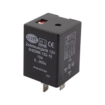 HELLA Časové relé 12 V počet přípojek: 5 přepínač ECE 5HE 996 152-151 HELLA Časové relé 12 V počet přípojek: 5 přepínač ECE 5HE 996 152-151