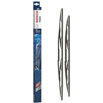 Bosch Stěrače Twin 866, délka: 650 mm/530 mm – sada pro čelní sklo Bosch Stěrače Twin 866, délka: 650 mm/530 mm – sada pro čelní sklo