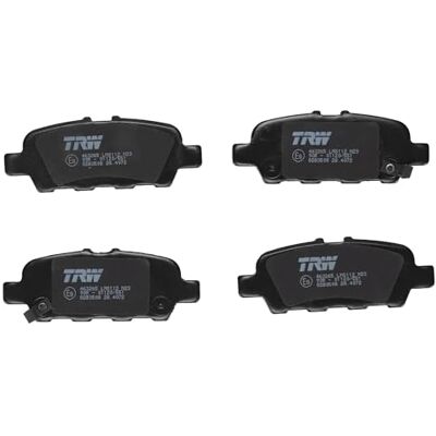 TRW GDB3508 Bremsbelagsatz 4-Teilig für Nissan Juke (F15) 2010-2019 Hinterachse und Andere Fahrzeuge TRW GDB3508 Bremsbelagsatz 4-Teilig für Nissan Juke (F15) 2010-2019 Hinterachse und Andere Fahrzeuge