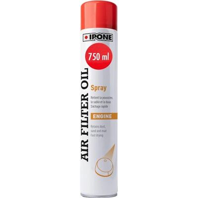IPONE – Air Filter Oil Filteröl für Motorrad-Luftfilter aus Schaumstoff – 750ml – Motorenschutz – Einfache Anwendung IPONE – Air Filter Oil Filteröl für Motorrad-Luftfilter aus Schaumstoff – 750ml – Motorenschutz – Einfache Anwendung