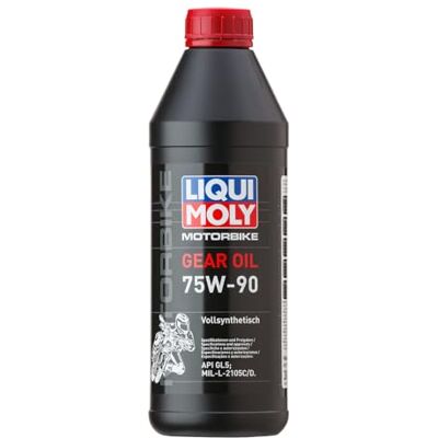 Liqui Moly Motorbike Gear Oil 75W-90 1 l převodový olej pro motocykl výr. č.: 3825, černý Liqui Moly Motorbike Gear Oil 75W-90 1 l převodový olej pro motocykl výr. č.: 3825, černý