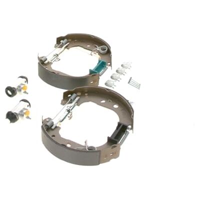 Bosch KS656 Kit Super Pro hintere Trommelbremsenset ein vormontiertes Set, zwei Radbremszylinder, vier Bremsbacken Bosch KS656 Kit Super Pro hintere Trommelbremsenset ein vormontiertes Set, zwei Radbremszylinder, vier Bremsbacken