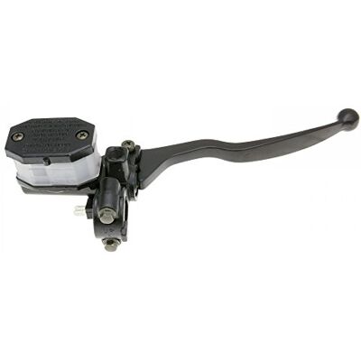 Unbekannt Univerzální IP34043 brzdové čerpadlo/brzdový válec vpravo s brzdovou pákou pro skútr, moped, mokick, motocykl, čtyřkolku a ATV, černá, bílá Unbekannt Univerzální IP34043 brzdové čerpadlo/brzdový válec vpravo s brzdovou pákou pro skútr, moped, mokick, motocykl, čtyřkolku a ATV, černá, bílá