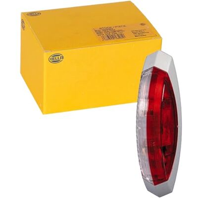 HELLA 2XS 008 479-081 obrysové světlo obrysové světlo přívěs karavan halogen 12 V montáž ECE barva světelného panelu: čirá / červená boční montáž HELLA 2XS 008 479-081 obrysové světlo obrysové světlo přívěs karavan halogen 12 V montáž ECE barva světelného panelu: čirá / červená boční montáž