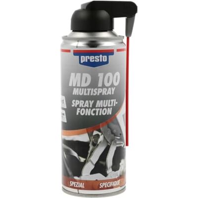 Presto MD 100 Multispray 400 ml mazivo & odstraňovač rzi Presto MD 100 Multispray 400 ml mazivo & odstraňovač rzi
