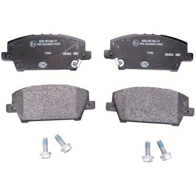 HELLA PAGID brzdové destičky vpředu s akustickým varováním opotřebení čtyři brzdové destičky v sadě T1586 pro mj. HONDA 8DB 355 006-911 HELLA PAGID brzdové destičky vpředu s akustickým varováním opotřebení čtyři brzdové destičky v sadě T1586 pro mj. HONDA 8DB 355 006-911
