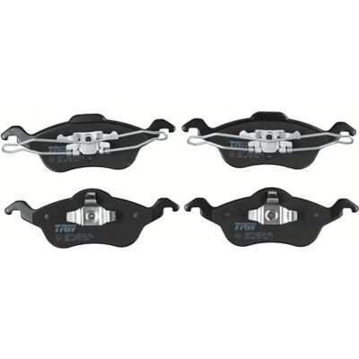 TRW GDB1358 Bremsbelagsatz 4-Teilig für Ford Focus I (DAW, DBW) 1998-2009 Vorderachse und Andere Fahrzeuge TRW GDB1358 Bremsbelagsatz 4-Teilig für Ford Focus I (DAW, DBW) 1998-2009 Vorderachse und Andere Fahrzeuge