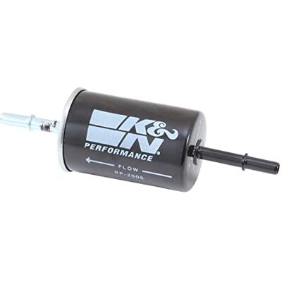 K&N PF-2000 Motorrad Performance-Kraftstoff-Filter, Schwarz K&N PF-2000 Motorrad Performance-Kraftstoff-Filter, Schwarz