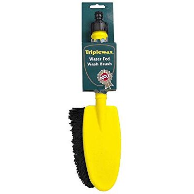 Triplewax Kartáč na mytí auta s přívodem vody (upevnění hadice), černý Triplewax Kartáč na mytí auta s přívodem vody (upevnění hadice), černý