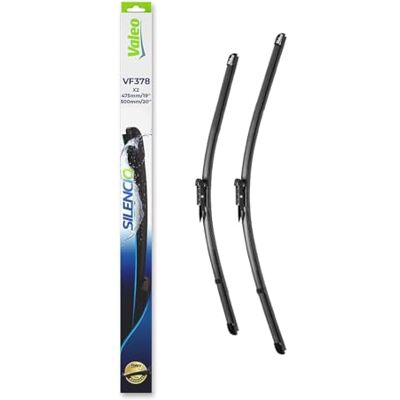 Valeo Sada Silencio se 2 plochými stěrači VF378 přední 475 mm / 500 mm originální náhrada 574478 Valeo Sada Silencio se 2 plochými stěrači VF378 přední 475 mm / 500 mm originální náhrada 574478