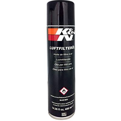 K&N 99-0518EU KFZ a motocykl Air Filter Oil 14. 36 fl oz/408 ml Aerosol Spray- Non-US K&N 99-0518EU KFZ a motocykl Air Filter Oil 14. 36 fl oz/408 ml Aerosol Spray- Non-US