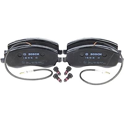 Bosch BP1293 Auto Bremsbeläge vorne -Qualität für leises Bremsen mit wenig Staub ECE-R90 zertifiziert kupferfrei 1 Set mit 4 Bremsbelägen Mit Zubehör Bosch BP1293 Auto Bremsbeläge vorne -Qualität für leises Bremsen mit wenig Staub ECE-R90 zertifiziert kupferfrei 1 Set mit 4 Bremsbelägen Mit Zubehör