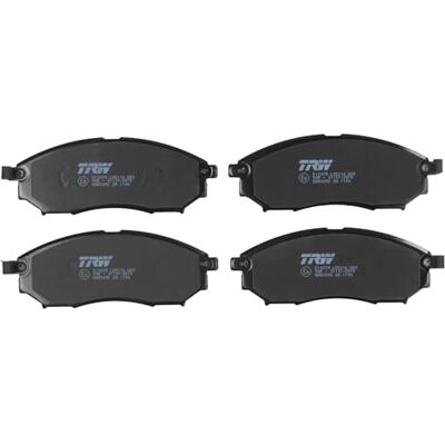 TRW GDB3392 Bremsbelagsatz 4-Teilig für Nissan Dualis I (J10, NJ10) 2006-2014 Vorderachse und Andere Fahrzeuge TRW GDB3392 Bremsbelagsatz 4-Teilig für Nissan Dualis I (J10, NJ10) 2006-2014 Vorderachse und Andere Fahrzeuge