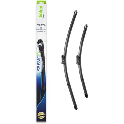 Valeo Sada Silencio se 2 plochými stěrači VF376 přední 600 mm / 475 mm originální náhrada 574476 Valeo Sada Silencio se 2 plochými stěrači VF376 přední 600 mm / 475 mm originální náhrada 574476