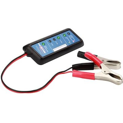Ansmann Power Check automobilový tester baterií / profesionální testovací zařízení pro 12V autobaterie / ideální pro řidiče a servisní dílny / pro kontrolu stavu nabití a kapacity baterie Ansmann Power Check automobilový tester baterií / profesionální testovací zařízení pro 12V autobaterie / ideální pro řidiče a servisní dílny / pro kontrolu stavu nabití a kapacity baterie