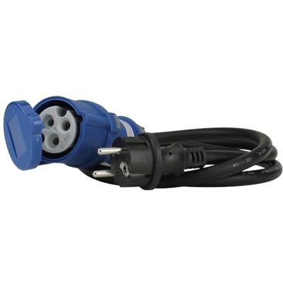 Unitec 47457 CEE adaptérové vedení pro karavan/CEE spojka a zástrčka s ochranným kontaktem/IP44 příslušenství pro obytný vůz s ochranným krytem/3pólové vedení pro Evropu Schuko zástrčka Unitec 47457 CEE adaptérové vedení pro karavan/CEE spojka a zástrčka s ochranným kontaktem/IP44 příslušenství pro obytný vůz s ochranným krytem/3pólové vedení pro Evropu Schuko zástrčka