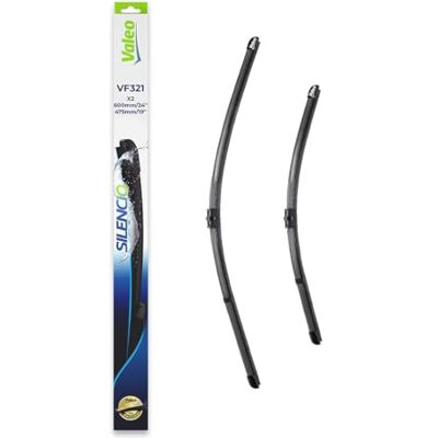 Valeo Sada Silencio se 2 plochými stěrači VF321 přední 600 mm / 475 mm originální náhrada 574321 Valeo Sada Silencio se 2 plochými stěrači VF321 přední 600 mm / 475 mm originální náhrada 574321