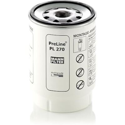 Mann Filter MANN-FILTER PL 270 x sada palivových filtrů s těsnění/těsnicí sadou palivového filtru pro užitková vozidla Mann Filter MANN-FILTER PL 270 x sada palivových filtrů s těsnění/těsnicí sadou palivového filtru pro užitková vozidla