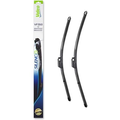 Valeo Sada Silencio se 2 plochými stěrači VF350 přední 580 mm / 550 mm originální náhrada 574305 Valeo Sada Silencio se 2 plochými stěrači VF350 přední 580 mm / 550 mm originální náhrada 574305