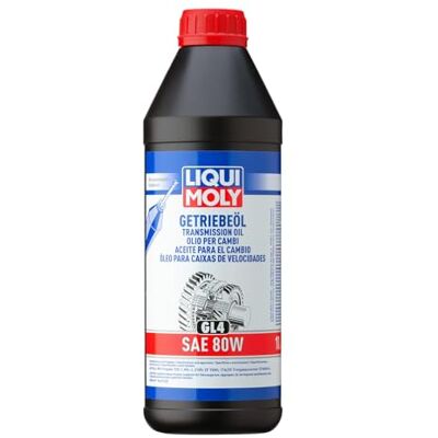 Liqui Moly Převodový olej (GL4) SAE 80W 1 l převodový olej hydraulický olej výr. č.: 1020 Liqui Moly Převodový olej (GL4) SAE 80W 1 l převodový olej hydraulický olej výr. č.: 1020