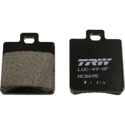 TRW MCB695 Organic Allround Bremsbelagsatz für CPI GTR 2003 Hinterachse und andere Motorräder TRW MCB695 Organic Allround Bremsbelagsatz für CPI GTR 2003 Hinterachse und andere Motorräder